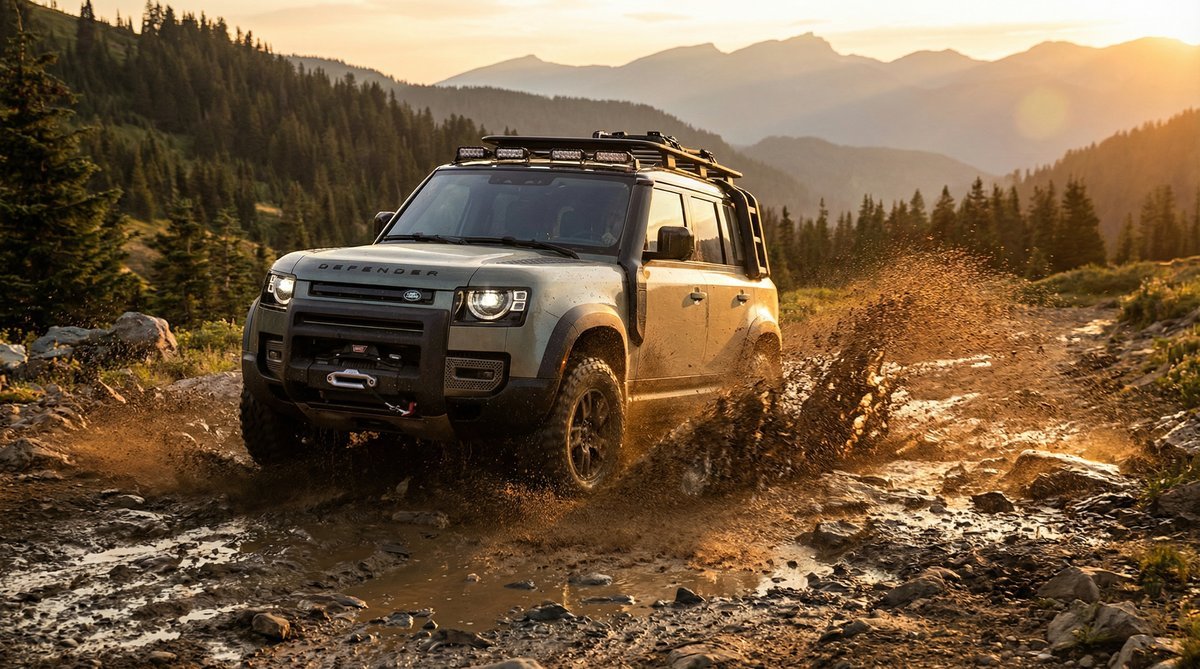 抖音风越野车极限挑战视频