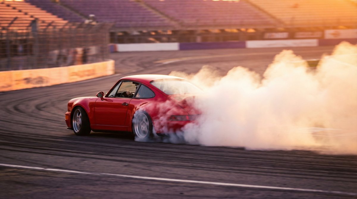 抖音风跑车漂移视频展示